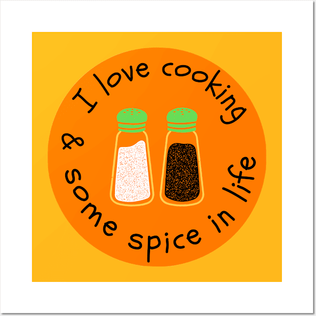 I Love Cooking Wall Art by Jesscreative